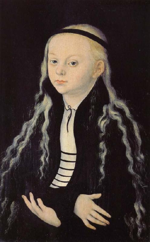 Lucas Cranach Madeleine Luther portrait oil painting image